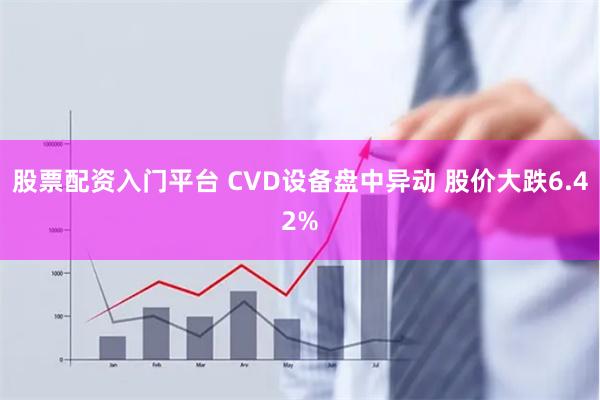 股票配资入门平台 CVD设备盘中异动 股价大跌6.42%